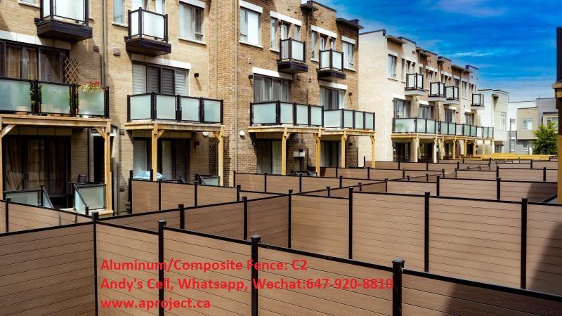 Aluminum/Composite Fence